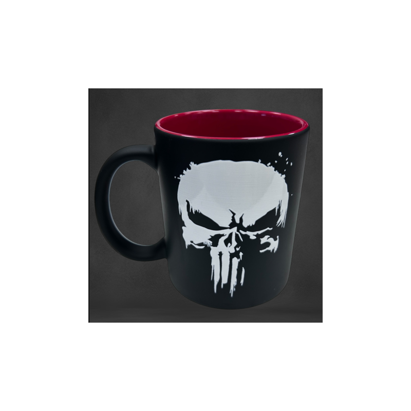 MUG PUNISHER BLANC