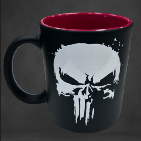 MUG PUNISHER BLANC
